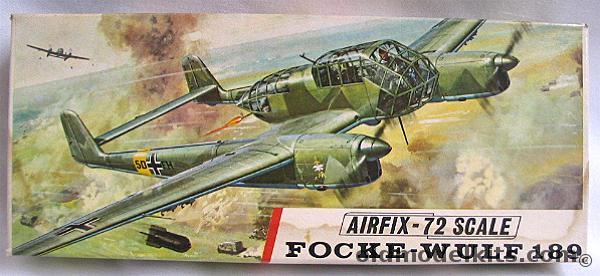 Airfix 1/72 Focke-Wulf FW-189, 267 plastic model kit